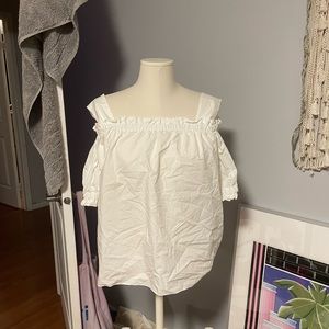 & Other Stories cold shoulder blouse